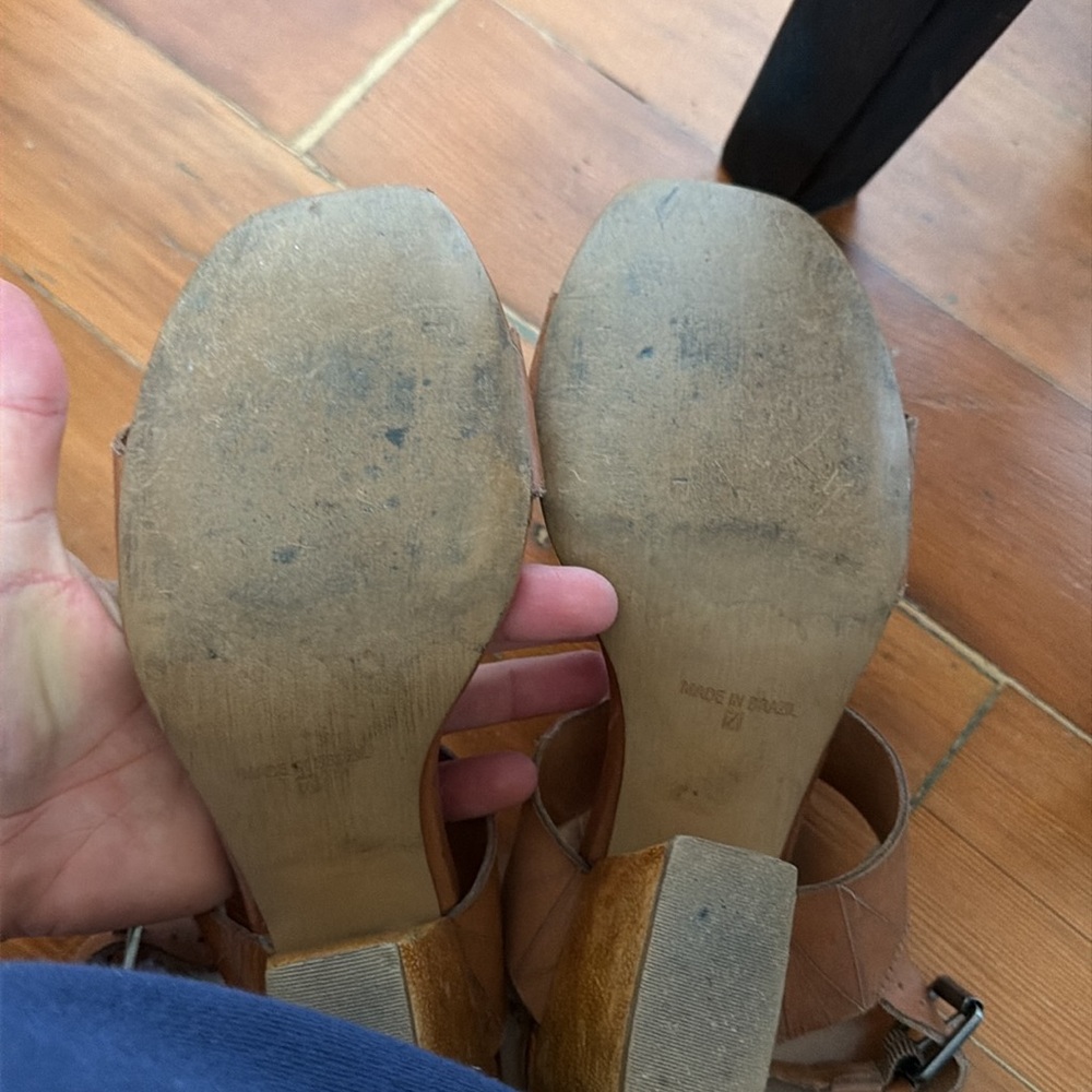Madewell woodblock heels - Picture 8 of 8